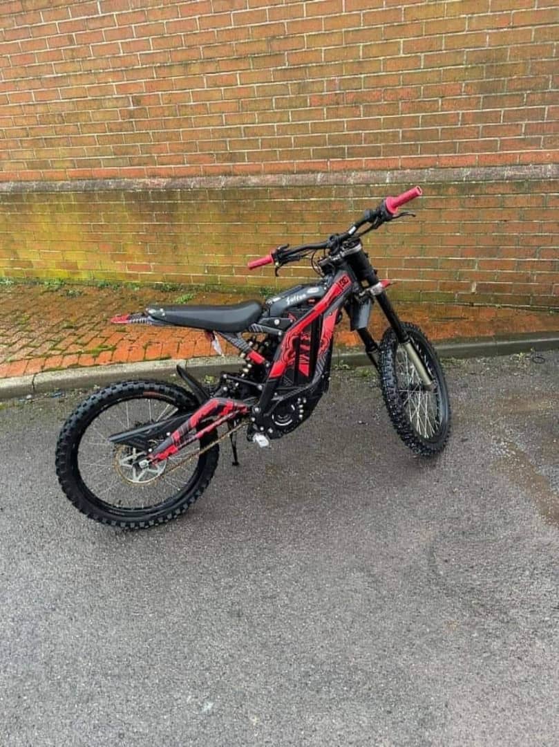 Fairly Used 72V Kitted-Out Sur-Ron E-Dirt bike For Sale In Europe